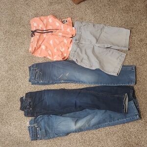 Boys size 10 bundle Lot shorts and jeans